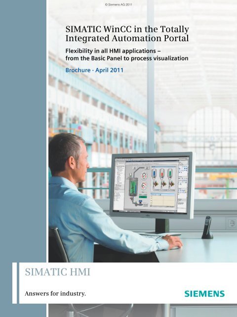 Simatic Wincc In The Totally Integrated Automation Portal Siemens