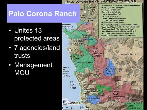 Ecology of Big Sur and P. ramorum concerns - Sudden Oak Death