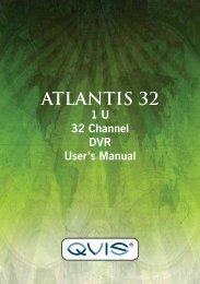 Atlantis 32 Channel Manual - Qvis Security