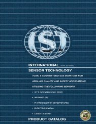 Products Brochure (PDF) - International Sensor Technology