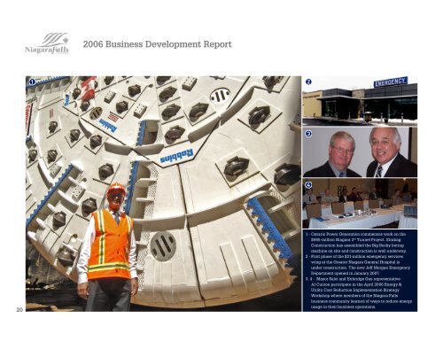 2006 Business Development Report - Niagara Falls, Ontario, Canada