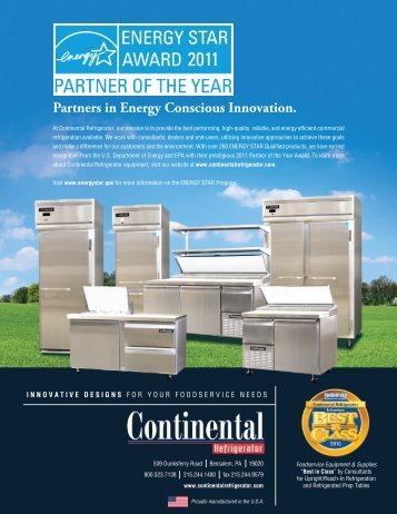 Download PDF - Continental Refrigerator