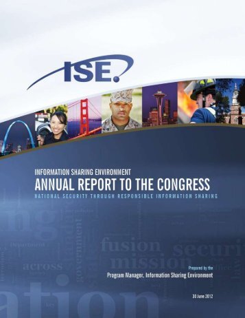 annual report to Congress - ISE.gov