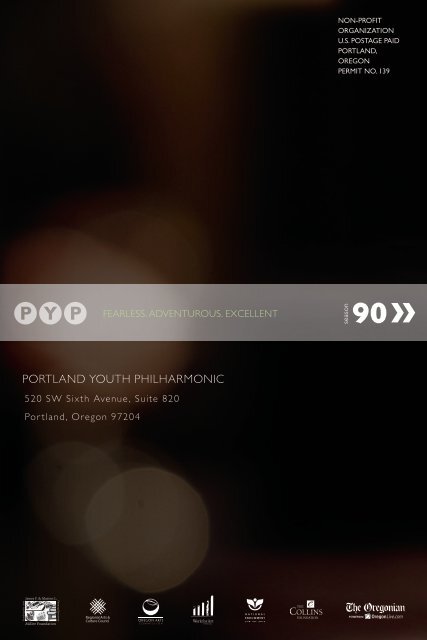 PORTLAND YOUTH PHILHARMONIC - The Portland Youth ...