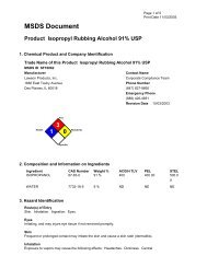 Product Isopropyl Rubbing Alcohol 91% USP