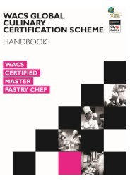 WACS Master Pastry Chef