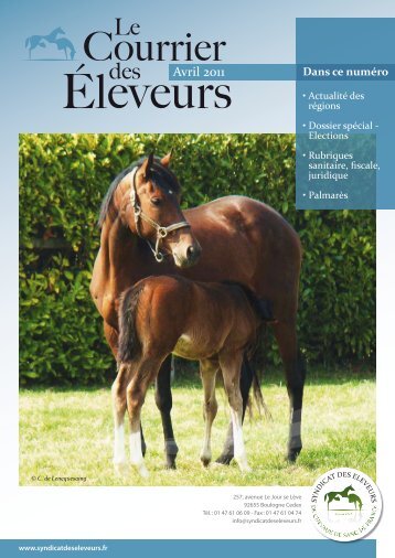 Courrier - Syndicat des Eleveurs de Chevaux de Sang de France