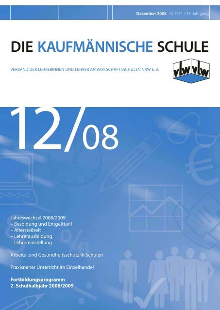 Die Kaufma Nnische Schule Vlw Nrw Ev
