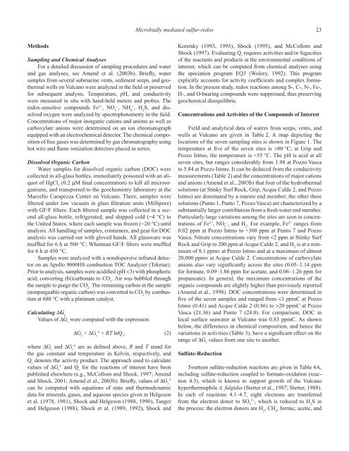 Sulfur BiogeochemistryâPast and Present