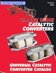 CATALYTIC CONVERTERS - IMCO - International Muffler Company