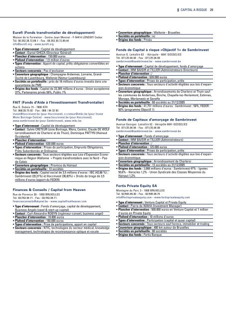 Dynamisme 197 xp pour pdf - Union Wallonne des Entreprises