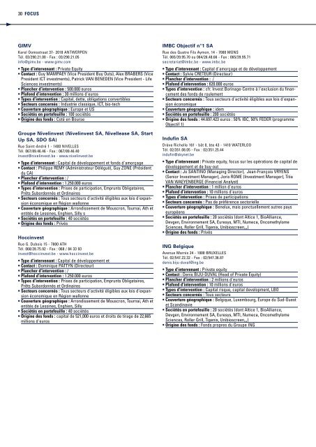 Dynamisme 197 xp pour pdf - Union Wallonne des Entreprises