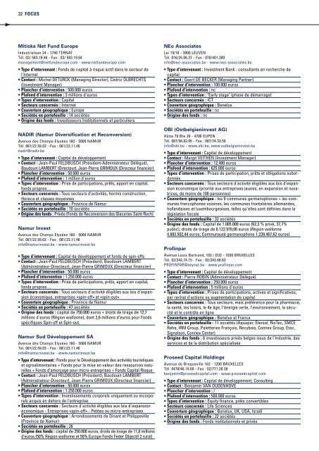 Dynamisme 197 xp pour pdf - Union Wallonne des Entreprises