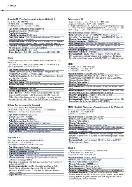 Dynamisme 197 xp pour pdf - Union Wallonne des Entreprises
