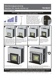 Monteringsanvisning Nantes for Varde InLine 47