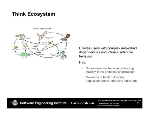 Ultra-Large-Scale Systems Seven Years after the Study - ICSE 2013 ...