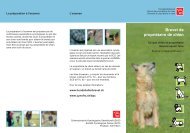 Flyer sur le Brevet de PropriÃ©taire de Chien - Hundehalterbrevet