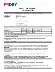 SAFETY DATA SHEET Compound 747 - Offset Supplies