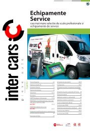 Echipamente Service - Inter Cars