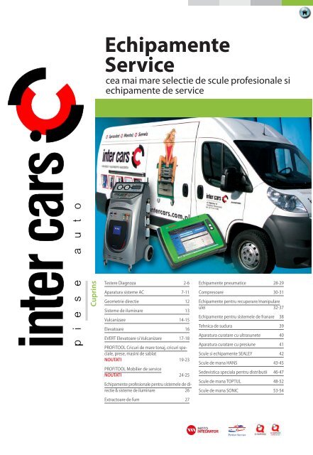 Echipamente Service - Inter Cars