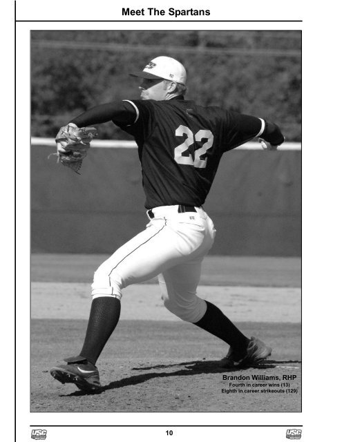 Baseball • 2006 Universit University of South Carolina Upstate y of ...
