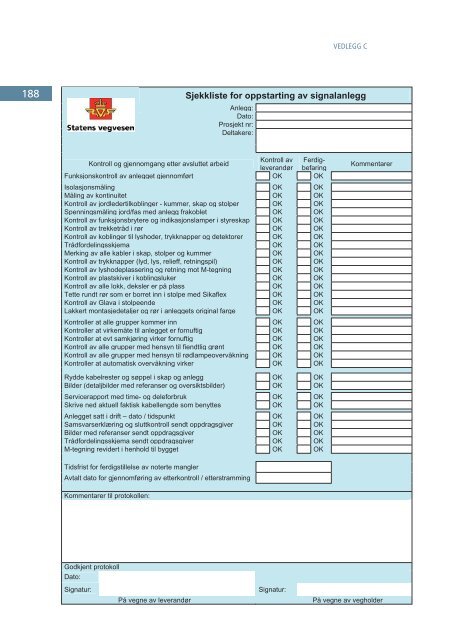 HÃ¥ndbok 142 Trafikksignalanlegg: Planlegging ... - Statens vegvesen