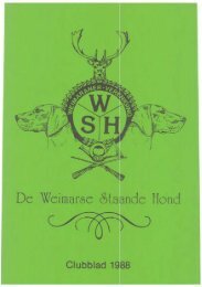 Editie 4 - De Weimarse Staande Hond