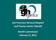 SFGH HC Rebuild Update February 5, 2013 - San Francisco ...