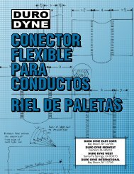 CatÃ¡logo de Connectores Flexibles para Conductos - Duro Dyne