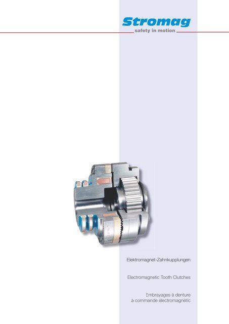 Elektromagnet-Zahnkupplungen - Stromag