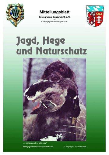 Jagd, Hege und Naturschutz - Jagdverband