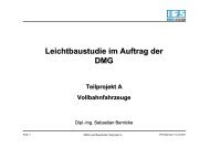 Teilprojekt A: Vollbahnfahrzeuge Herr Dipl.-Ing. S. Bernicke ... - IFS