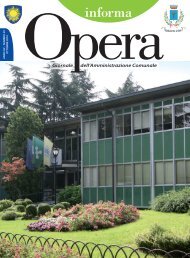informa - Comune di Opera
