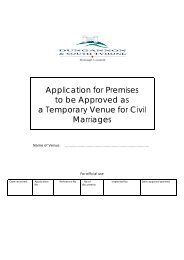 Temporary Premises for Marriage application form - Dungannon ...