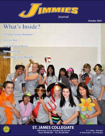 What's Inside? - St. James Collegiate - St. James-Assiniboia School ...
