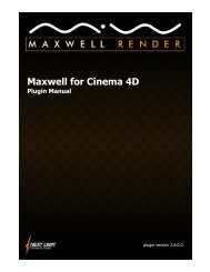 Maxwell for Cinema 4D - Architektur