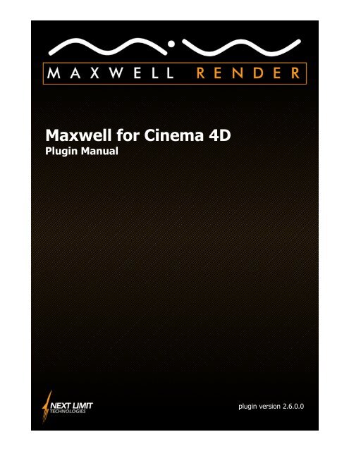 Maxwell for Cinema 4D - Architektur