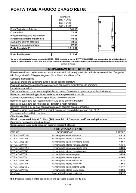 LINEA SICUREZZA - DI.BI. Porte Blindate