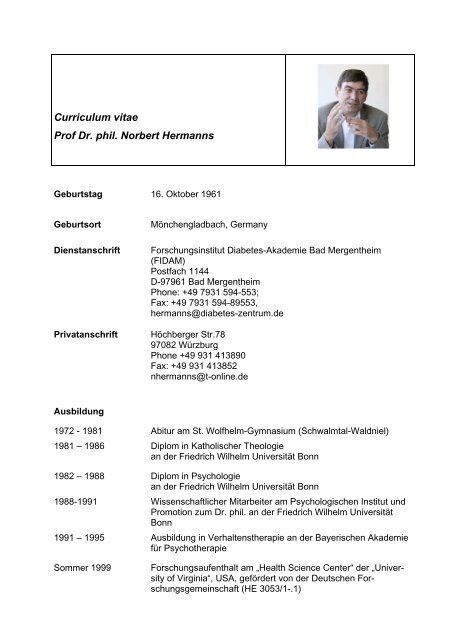 diabetes zentrum bad mergentheim bayern