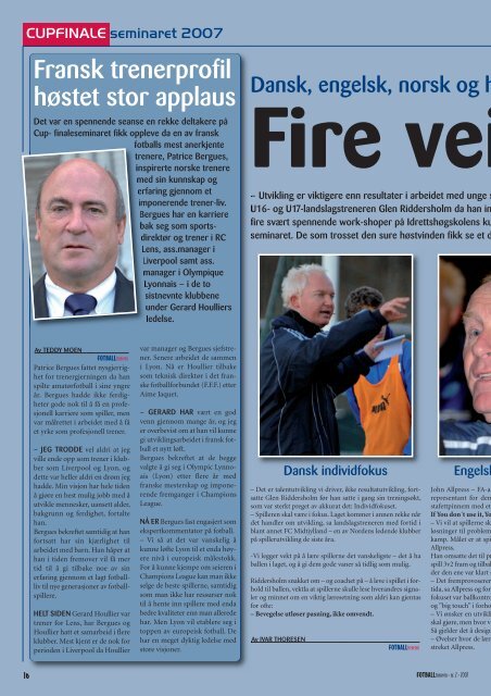 - FÃR OL - trenerforeningen.net