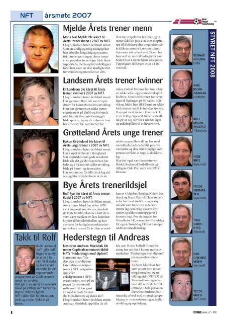 - FÃR OL - trenerforeningen.net