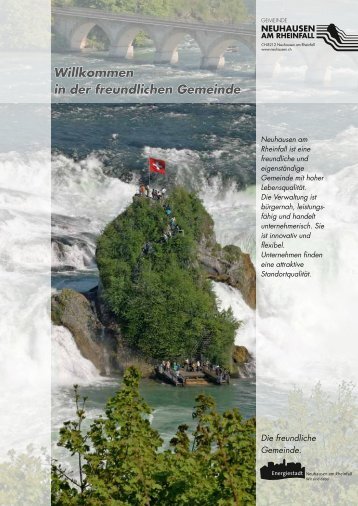 Portrait der Gemeinde - Gemeinde Neuhausen am Rheinfall