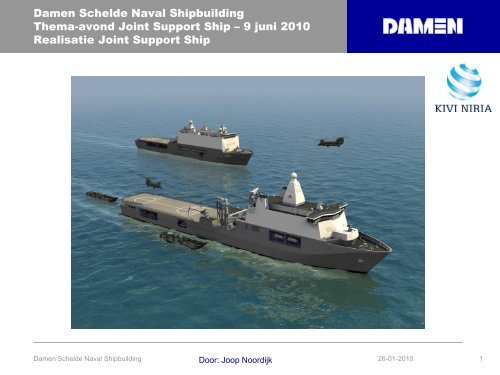 Damen Schelde Naval Shipbuilding?