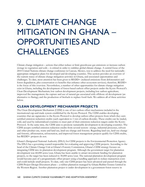 ghana climate change vulnerability and adaptation assessment