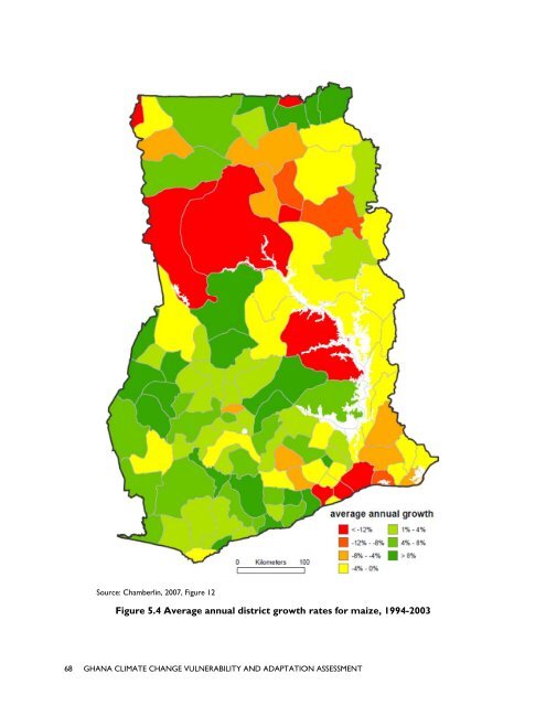 ghana climate change vulnerability and adaptation assessment