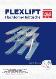 FLEXLIFT Flachform-Hubtische - HZK