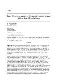 Texto del Auto de conclusiÃ³n del sumario y de apertura de juicio ...