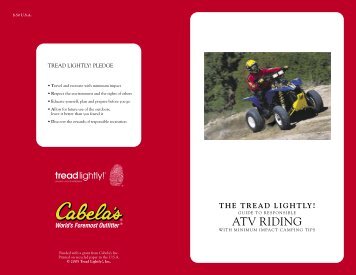 Tread Lightly! Guide to Responsible ATV Riding