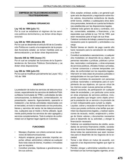 Manual de Estructura del Estado Colombiano - UN Virtual ...