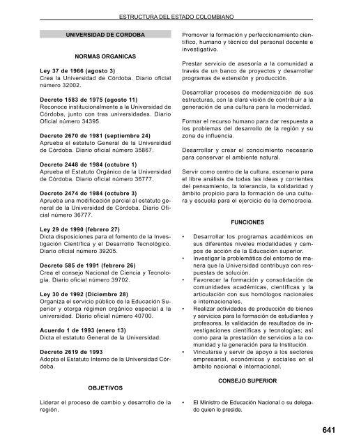 Manual de Estructura del Estado Colombiano - UN Virtual ...